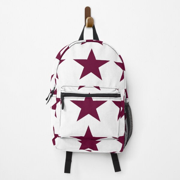 Item preview, Large BURGUNDY Red and WHITE STARS  designed and sold by RachelMacht.