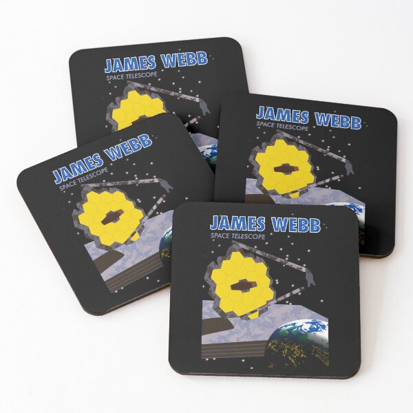 Item preview, James Webb Space Telescope (Earth) designed and sold by jc-stickers.