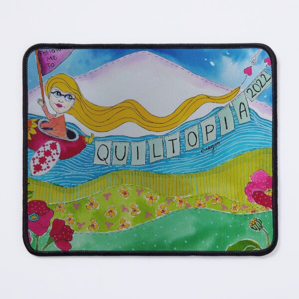 Item preview, Follow me to Quiltopia  designed and sold by Funartbypato.
