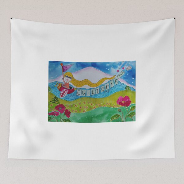 Item preview, Follow me to Quiltopia  designed and sold by Funartbypato.