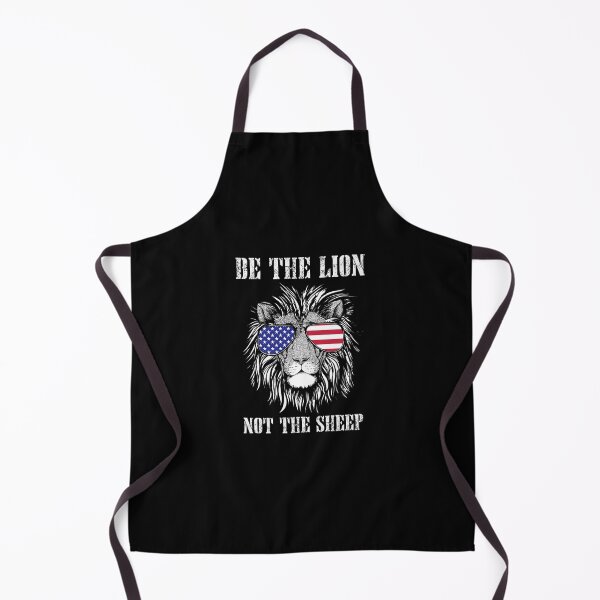 Item preview, Be The Lion Not The Sheep Patriotic Lion American Patriot designed and sold by danielles79.