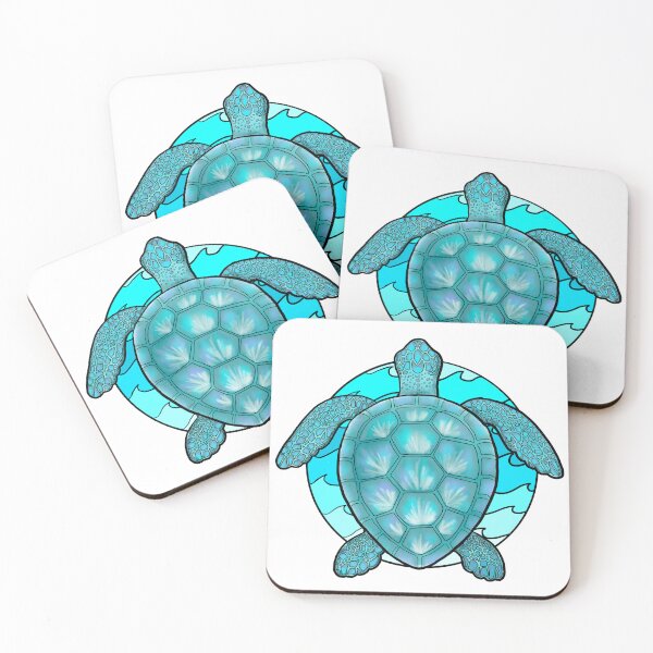 Item preview, Hawaiian Blue Sea Turtle designed and sold by Nature Girl Studios.