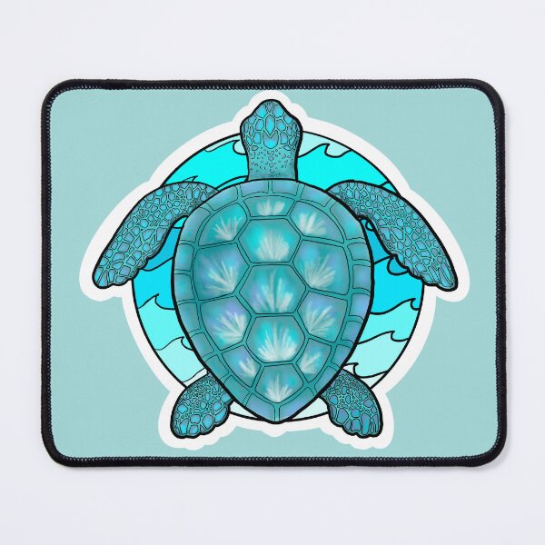 Item preview, Hawaiian Blue Sea Turtle designed and sold by Nature Girl Studios.
