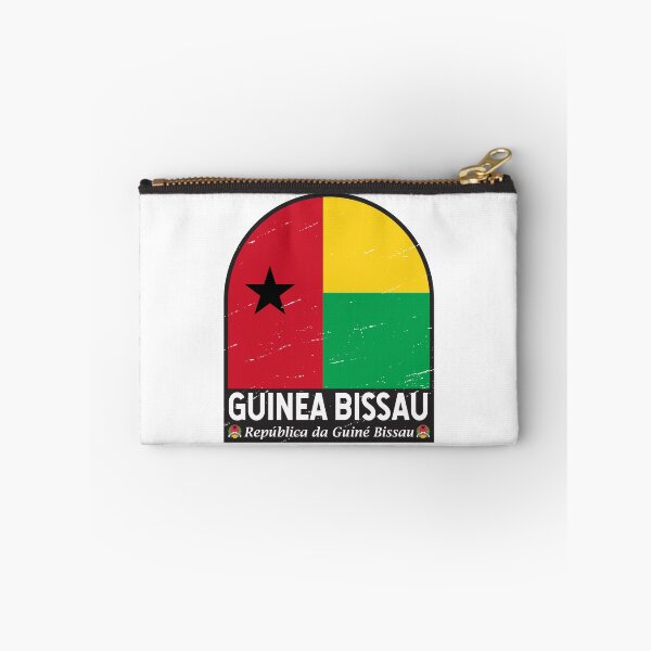 Item preview, Guinea Bissau Flag Emblem Distressed Vintage designed and sold by KrisSidDesigns.