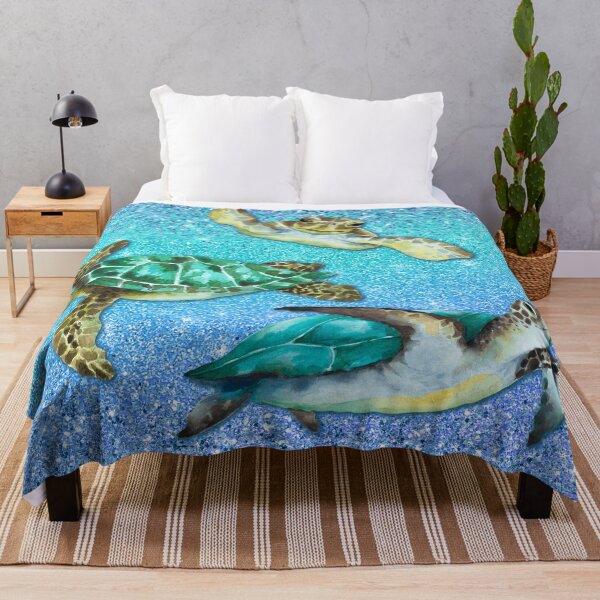 Item preview, Blue Ocean Sea Turtles designed and sold by Gymmer-Life.