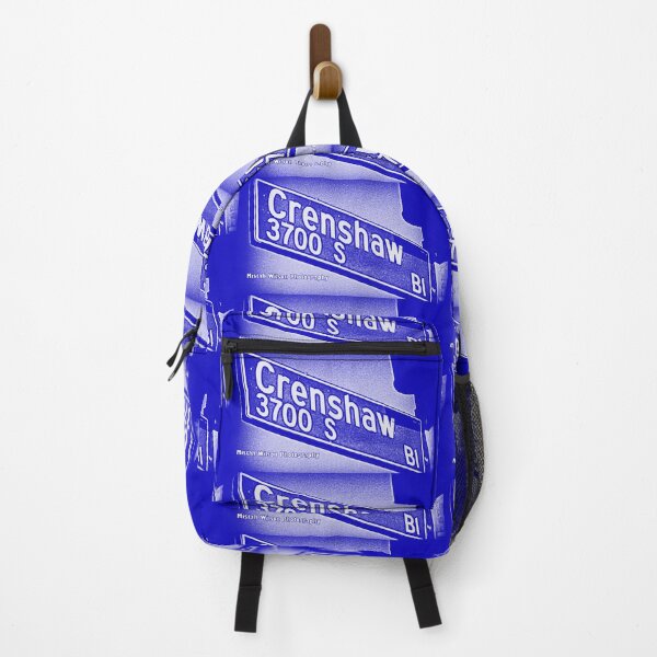 Item preview, Crenshaw Boulevard (Blue), Los Angeles, California by Mistah Wilson designed and sold by The Street Sign Store.