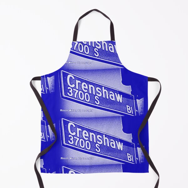 Item preview, Crenshaw Boulevard (Blue), Los Angeles, California by Mistah Wilson designed and sold by The Street Sign Store.