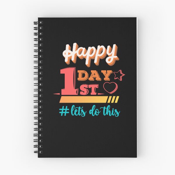 Item preview, happy first day lets do this welcome back to school - Back to School designed and sold by Rainbow Designs.
