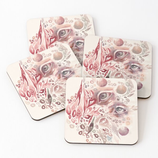 Item preview, Watercolor eye doodle designed and sold by gia.eva.art.
