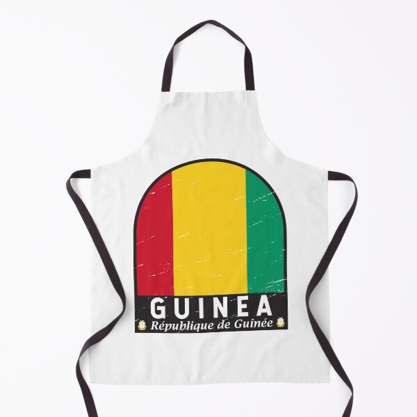 Item preview, Guinea Flag Emblem Distressed Vintage designed and sold by KrisSidDesigns.