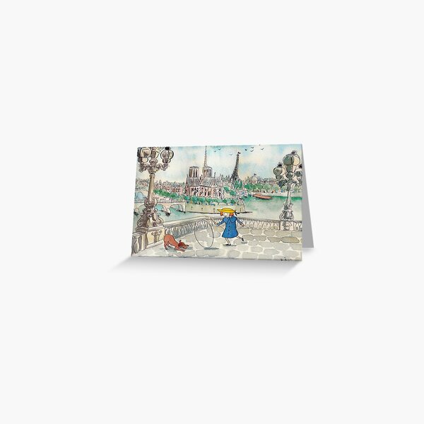 Item preview, Madeline Paris Watercolor designed and sold by elopez7228.