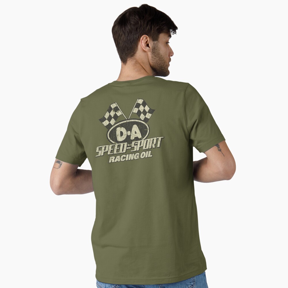 ◆superfast◆ Scuderia Dai T-shirt Oil SFUMATA - MEN'S CREWNECK T-SHIRT | OLIVE BRANCH | Dainese