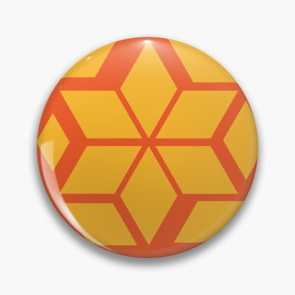 Item preview, Geometric star in orange  designed and sold by STG-Designs.