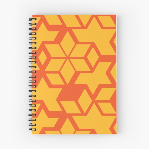 Item preview, Geometric star in orange  designed and sold by STG-Designs.