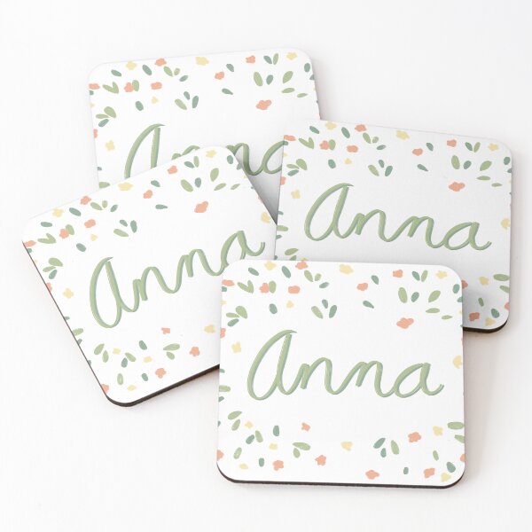 Item preview, Anna “personalized” Name Art designed and sold by AliceMermaid.