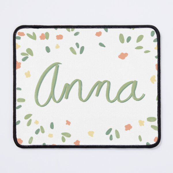 Item preview, Anna “personalized” Name Art designed and sold by AliceMermaid.