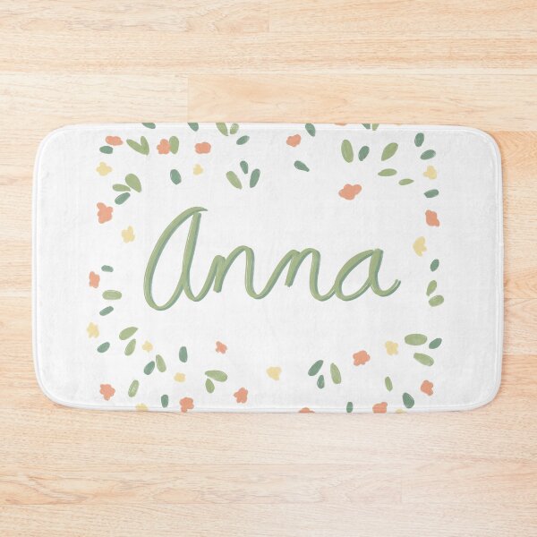 Item preview, Anna “personalized” Name Art designed and sold by AliceMermaid.