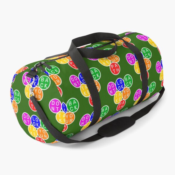Item preview, Don't look back, take your path - Upside down circles Pyramid - Basic colors rainbow  - Violet to red designed and sold by RainbowWordLand.