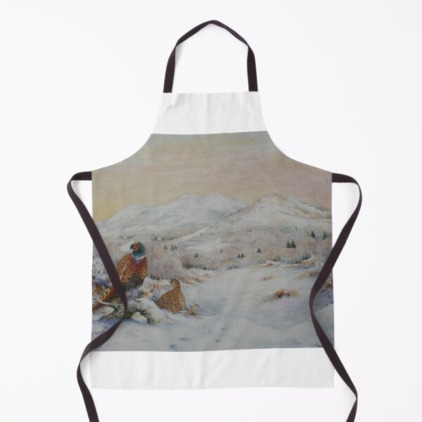 Item preview, Pheasants in snow on the Malverns designed and sold by Christopher Hughes.
