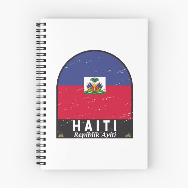 Item preview, Haiti Flag Emblem Distressed Vintage designed and sold by KrisSidDesigns.