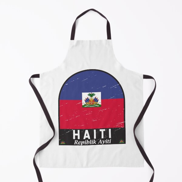 Item preview, Haiti Flag Emblem Distressed Vintage designed and sold by KrisSidDesigns.
