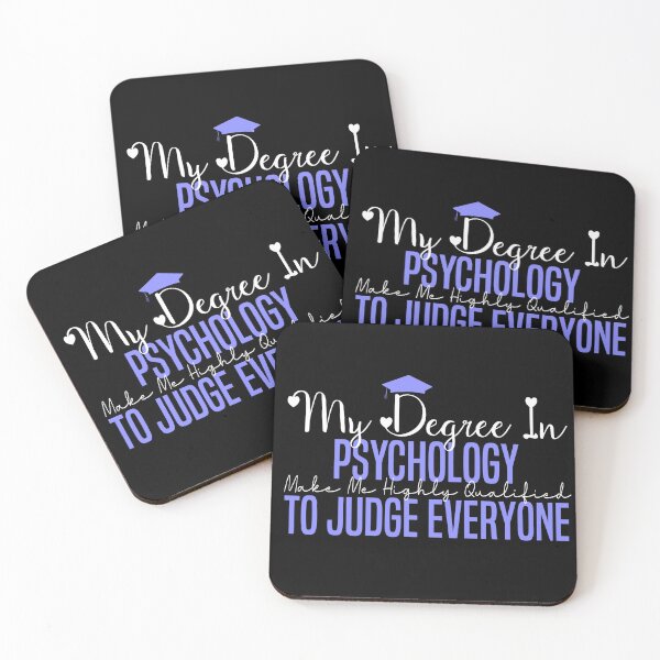 Item preview,   my degree in psychology make me highly qualified to judge everyon designed and sold by Mer Yem.