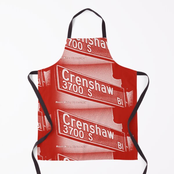 Item preview, Crenshaw Boulevard (Red), Los Angeles, California by Mistah Wilson designed and sold by The Street Sign Store.