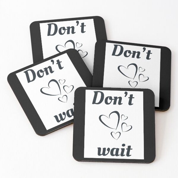 Item preview, Don’t wait designed and sold by NewPages.
