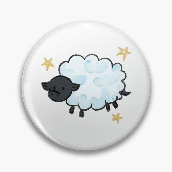 Item preview, Sheep and Stars Doodle designed and sold by Sketchy-Panda.