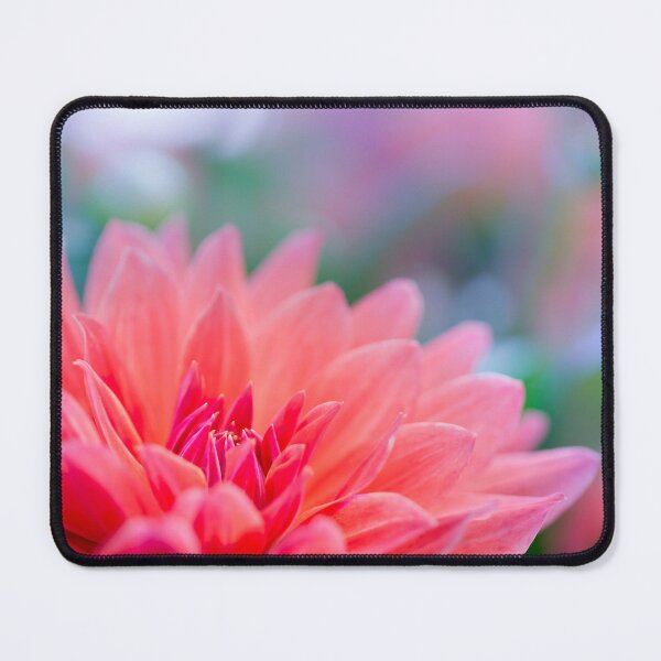 Item preview, Beautiful pinky orange Dahlia flower designed and sold by CyaniRose.