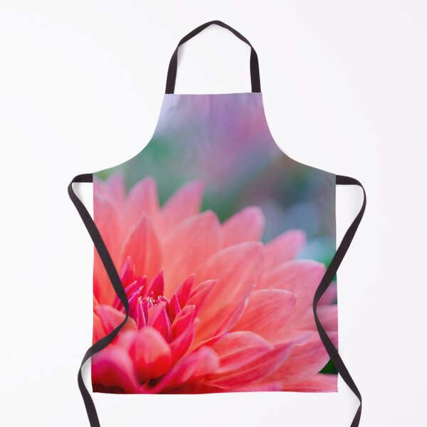 Item preview, Beautiful pinky orange Dahlia flower designed and sold by CyaniRose.
