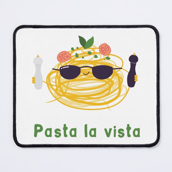 Item preview, Pasta la vista pun design designed and sold by high5doodle.
