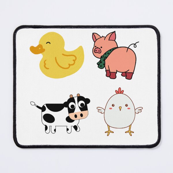 Item preview, Cartoon Farm Animals designed and sold by jennysselling.