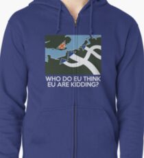 Dad's Army Brexit Zipped Hoodie