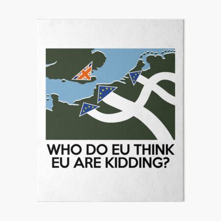 Dad's Army Brexit Art Board Print