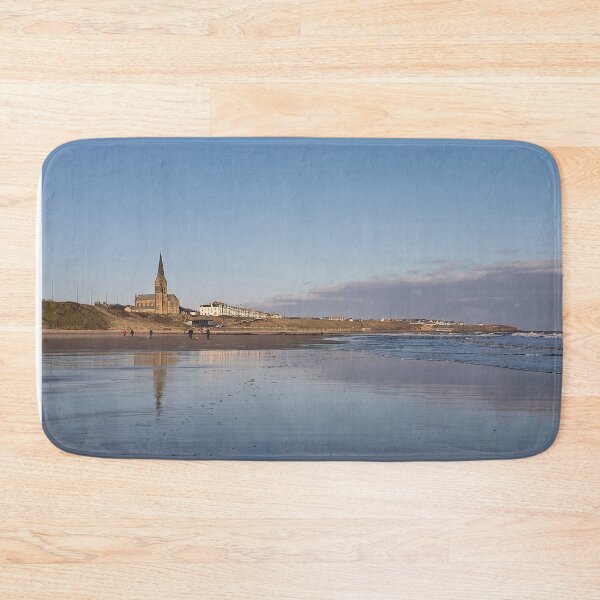 Item preview, Winter sunshine on Tynemouth Longsands designed and sold by Violaman.