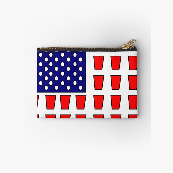 Item preview, US Flag Beer Pong Drinking Game designed and sold by tommytidalwave.