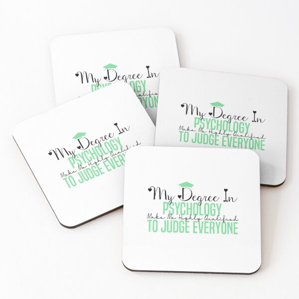 Item preview,  my degree in psychology make me highly qualified to judge everyon designed and sold by Mer Yem.