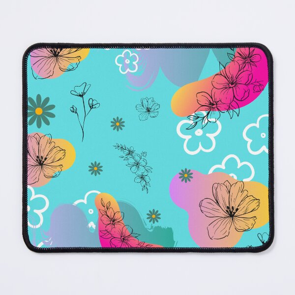 Item preview, Colorful flower seamless pattern designed and sold by NUSUSDREAM.