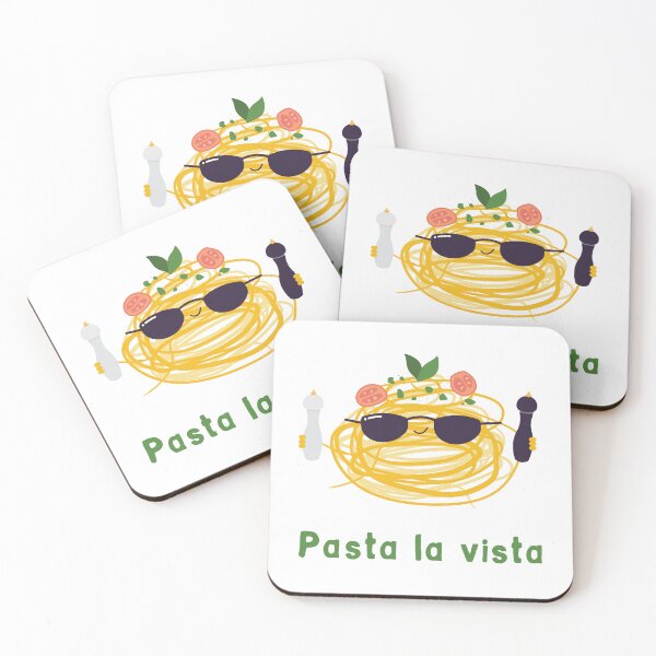 Item preview, Pasta la vista pun design designed and sold by high5doodle.