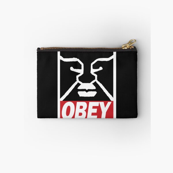 Item preview, OBEY STICKERFACE (BLACK) designed and sold by DanGhileArt.