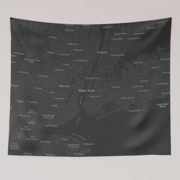 Item preview, New York Map designed and sold by kapiks.