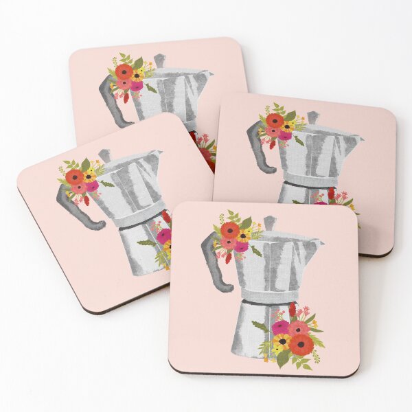 Item preview, Blooming Brew IV: Moka Pot designed and sold by mikaylart.
