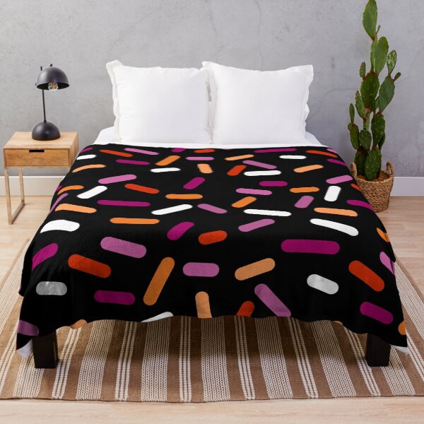 Artikelvorschau, Sunset Sprinkles, orange, pink, weiß entworfen und verkauft von Darcey Middleton.