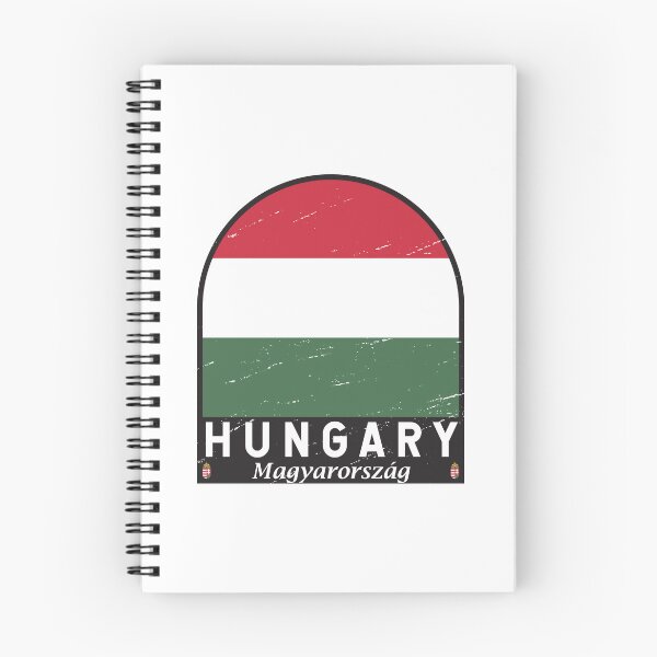 Item preview, Hungary Flag Emblem Distressed Vintage designed and sold by KrisSidDesigns.