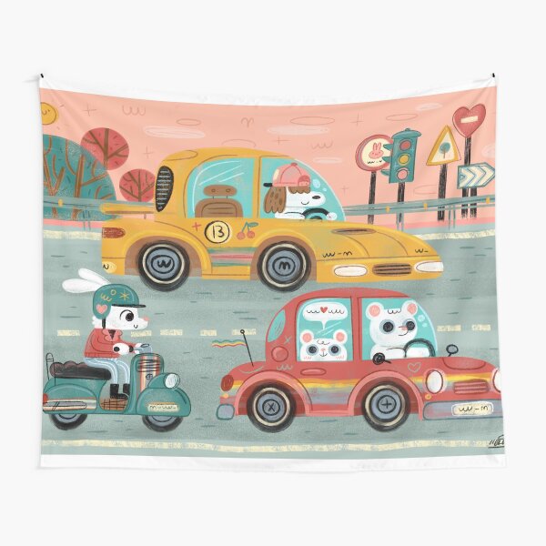 Run Run Tapestry