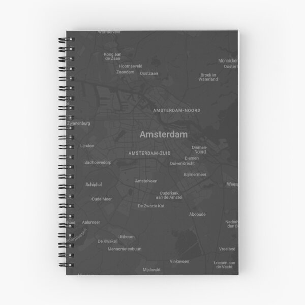 Item preview, Amsterdam Map designed and sold by kapiks.