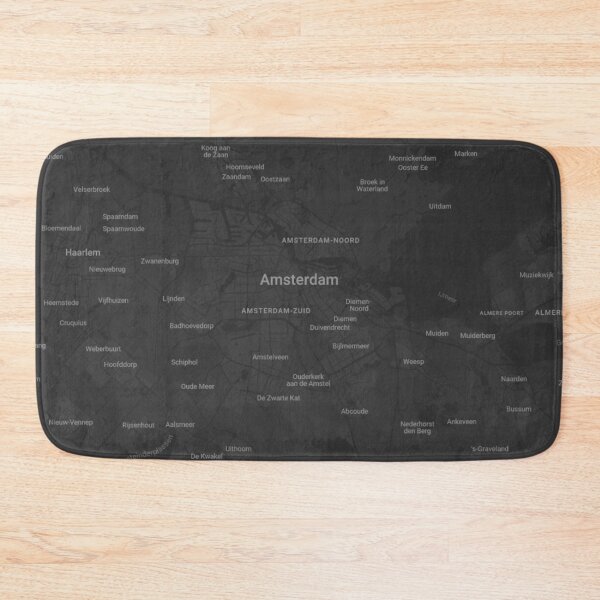 Item preview, Amsterdam Map designed and sold by kapiks.