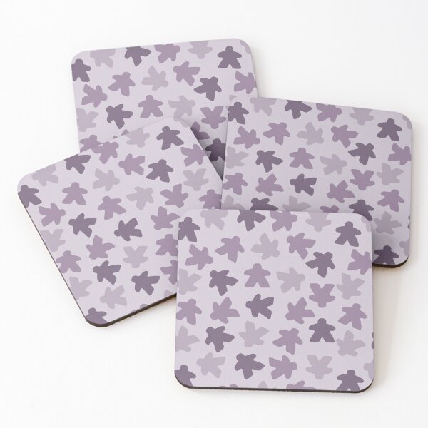 Item preview, Purple Meeples designed and sold by artandboardgame.