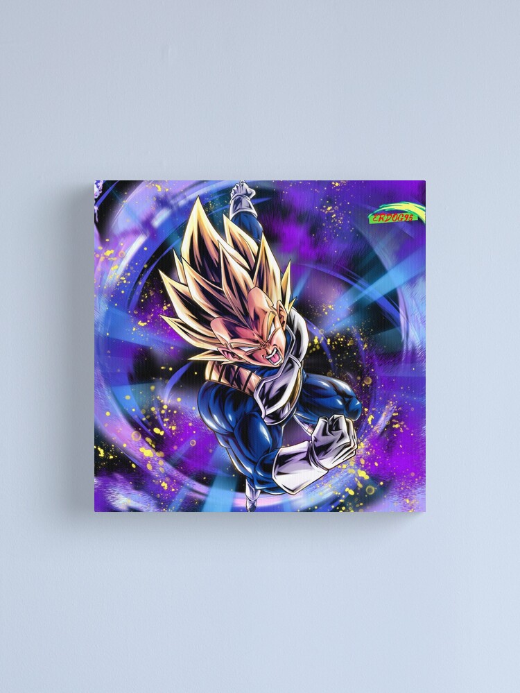 ultra ego vegeta Canvas Print by mikelaurydraw